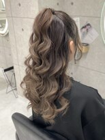 ヘア サロン クラン 東心斎橋店(hair salon clan) ハーフポニー/心斎橋ヘアセット
