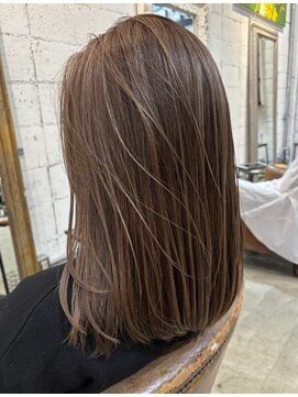 ノラ ヘアーサロン(NORA HAIR SALON) 【中迫】大人の上品なハイライトカラー白髪ぼかし 脱白髪染め2