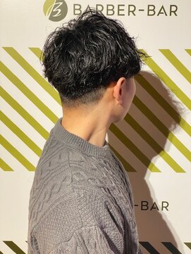 バーバーバー 四谷(BARBER-BAR) ビジネス爽やかツイストスパイラルパーマ