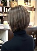 白髪ぼかしハイライト