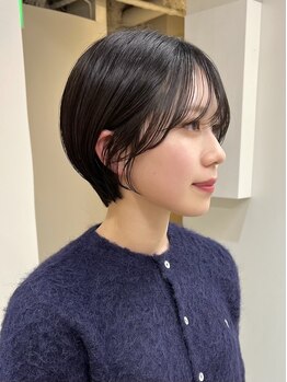 クル(k u r u)の写真/【栄駅徒歩5分】毛の生えぐせ改善◎髪の状態に合わせたカットで自宅でもサロン帰りのような仕上がりへー。