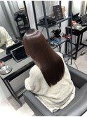 ロングヘア髪質改善ストレート美髪矯正
