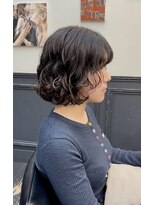ヒート バイ アンカットラウンジ 渋谷(HEAT by UNCUT&LOUNGE)&nbsp;デジタルパーマで作るボブパーマ