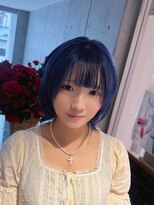 クレア 下北沢(CREA) ダークパープル/ナチュラルショート/夏/ミルクブラウン/下北沢