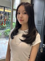 シュガソル 元町三宮(syugasol) 着物ヘア/大人ガーリー/ダークアッシュ/似合わせカット/元町三宮
