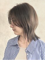 エンクス(enx)&nbsp;ダークパープル/ナチュラルショート/夏ヘアアレンジ/鶴ヶ峰YM74