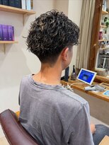 ゼスト 中野店(ZEST)&nbsp;【ZEST中野/KOTOMI】メッシュパーマ/men'sスタイル