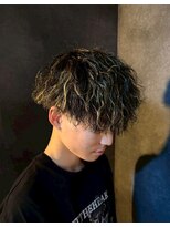 ノーヴァ バイ ボナ 前橋店(nova by bona) 【メンズパーマ】無造作パーマ風スパイラルマッシュ似合わせ