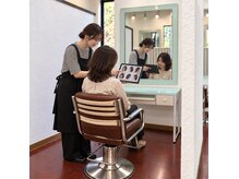 ラファル(Raphal)の雰囲気（半個室で周りを気にせず落ち着いた時間を過ごせます！）