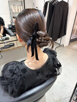 ウック 名古屋 名駅(wooc)&nbsp;リボンヘアアレンジ