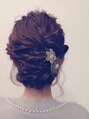 クレーデ ヘアーズ 五日市店(Crede hair's)&nbsp;ゆるあみアレンジ！結婚式や二次会にも！