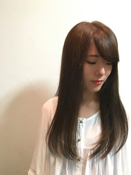 タグ(#tag) #サラツヤストレート