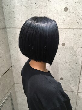 ヘアサロン ドットプラス 町田店(dot. plus) サロンワーク×ネイビーブラック【dot.plus町田】
