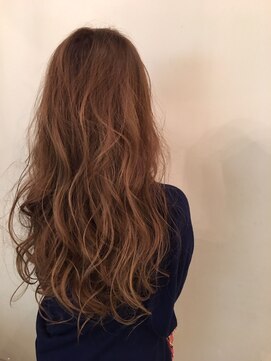 イーアップ バイ ボス(e up by boss) ふんわりロング波ウェーブ【なじませハイライト】