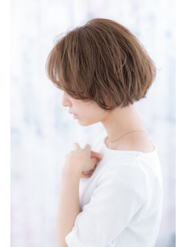 ミック ヘアアンドビューティー 大山店(miq  Hair&Beauty) 等身大のリラクシー感…丸みショートボブ