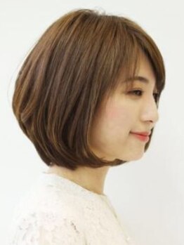 ヘアーアンドエステ ブレの写真/【薬剤を豊富に取り揃えているので、一人ひとりに合わせたレシピを配合◎贅沢カラーで毛先まで美しく♪】