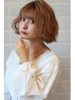 ヘアリゾートエーアイ 北千住店(hair resort Ai) 20代30代40代50代 色っぽふんわりショートの重軽ウェーブヘア♪