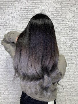 ホワイト(WHITE) [WHITE RYOTA] ホワイトアッシュグラデーション