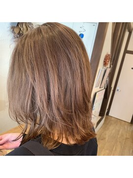 クラク 笹塚店(KURAKU) 【赤み完全消去】ハイトーンベージュカラー