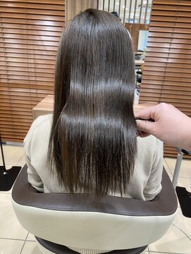 アッシュ 学芸大学店(Ash) 【髪質改善縮毛矯正】　美髪コースでシルクのような艶髪へ