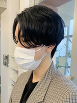 バイフィフス 原宿/表参道(by fifth)&nbsp;◇センターパート ニュアンスパーマ 韓国ヘア ツーブロック