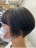 【SHARON原宿】襟足刈り上げ×丸み前下がりショートボブ