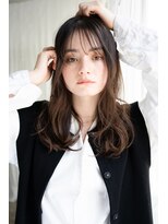 マグノリア(MAGNOLIA)&nbsp;毛先のSカールでつくるベビーバングニュアンスパーマ