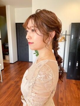 スリーバイザサロン(THREE by the salon) お呼ばれヘアセット♪