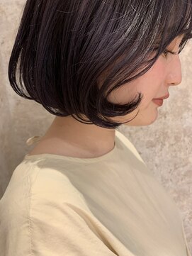 ナンプウ(Nanpu) ラベンダーカラー/タンバルモリ/ボブ◎20代30代40代