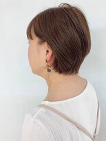 クオリス 上福岡店(QUALIS)&nbsp;耳掛け/ショートカット/ショート/オレンジベージュ/30代40代50代