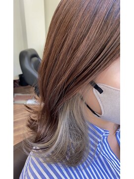 ニコデュエ 本厚木(nico. due) グレージュイヤリングカラー☆