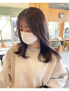 ヘアラウンジ アングゥ(hair lounge ungu) 韓国グレージュ