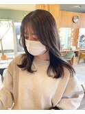 韓国グレージュ