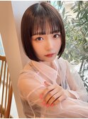 前下がりショートボブ大人可愛い20代30代表参道