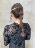 簡単ヘアセット♪40