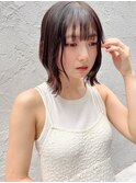 フレンチカジュアル　グレージュカラー　ニュアンスカラー