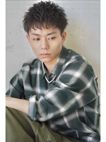 ロミーオム 本厚木(ROMMY. Homme)&nbsp;刈り上げツーブロック王道マッシュショートカジュアルメンズヘア