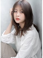 エレノア 枚方(Eleanor)&nbsp;シンプルな外ハネ小顔ミディ♪