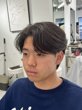 バース 梅田中崎町店(BIRTH) ニュアンスパーマカルマパーマセンターパート