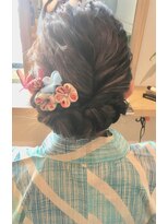 エイト 熊谷店(EIGHT)&nbsp;お客様スタイル_デザインカラー　ミディアム