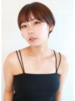 ヘア ルミナス バイ フォルテ(HAIR LUMINAS by FORTE) こなれミディ/前髪/黒髪/ボブルフ/ネビージュ/小顔/ワンレン