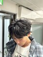 クレットメン 名古屋(CLETO men)&nbsp;前髪ありのシースルー毛流れStyleもとても人気です！