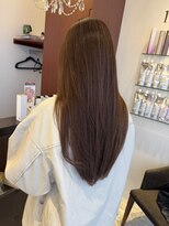 マーリャヘアー(mallia hair)&nbsp;レイヤースタイルレイヤーカットロングレイヤー小顔スタイル