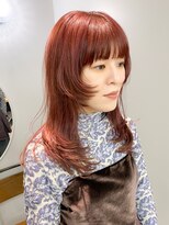 ヴェルダ 池袋店(verda)&nbsp;レイヤー×ピンクブラウン◎yamamoto