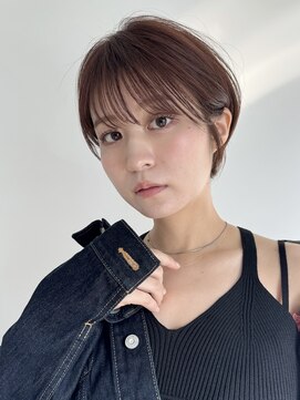 ロンドアンメゾン 原宿(Lond un Maison.) ミニウルフレイヤーカット顔周り前髪韓国ショートボブ/原宿
