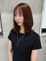 スウィープ(sweep)&nbsp;オレンジカラー レイヤーカット