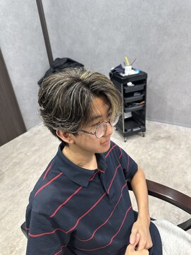 ジールクス 笠懸店(G LUX) フェザー風センターパート