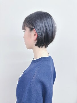 ラウンジ モリオ イケブクロ(Lounge MORIO Ikebukuro) *耳かけショートボブ前下がりショートボブ丸みショート30代40代