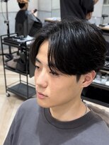 曲がる縮毛矯正専門店 バイ レイズ 名駅(曲がる縮毛矯正専門店 by RAYS)&nbsp;ニュアンスパーマ刈り上げセンターパートフェザーショート h