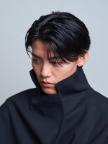 ワンズナゴヤ 名古屋栄店(ONE's NAGOYA)&nbsp;スペインカールスパイキーショートブルーブラックフェザーパーマ